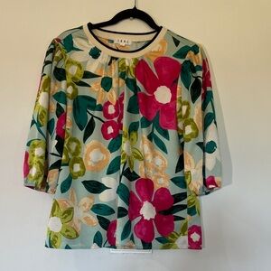 THML Multicolor Floral Blouse
